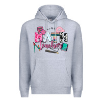 Heather Grey math teacher Premium Hoodie - AdoDesignShop