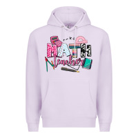 Lilac math teacher Premium Hoodie - AdoDesignShop