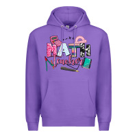 Purple math teacher Premium Hoodie - AdoDesignShop