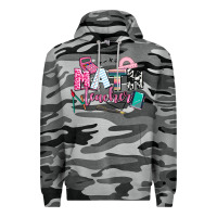Slate Camo math teacher Premium Hoodie - AdoDesignShop