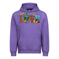 Tulip love with cross Urban Hoodie - texasbilliewilder