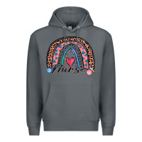 Rock nurse rainbow Premium Hoodie - Zillion Design Studio