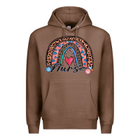 Chestnut nurse rainbow Premium Hoodie - Zillion Design Studio