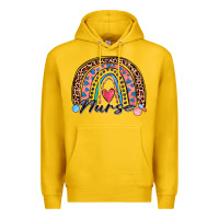 Lemon nurse rainbow Premium Hoodie - Zillion Design Studio