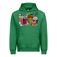 Emerald lunch lady coffee cups Urban Hoodie - texasbilliewilder