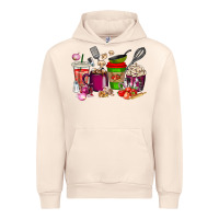 Sandshell lunch lady coffee cups Urban Hoodie - texasbilliewilder