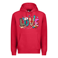 Cardinal love nurse Premium Hoodie - Zillion Design Studio