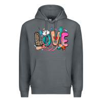 Rock love nurse Premium Hoodie - Zillion Design Studio