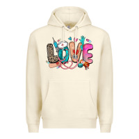 Sandshell love nurse Premium Hoodie - Zillion Design Studio