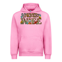 Fuchsia Pink miner wife Urban Hoodie - texasbilliewilder