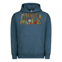 Pigment Midnight Navy miner wife Urban Hoodie - texasbilliewilder