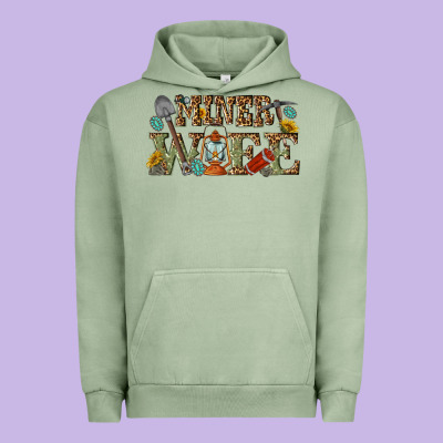 Urban Hoodie miner wife