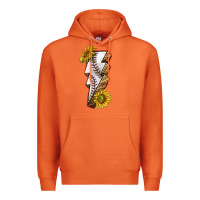Carrot sport baseball  lightning bolt Premium Hoodie - texasbilliewilder