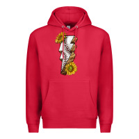 Cardinal sport baseball  lightning bolt Premium Hoodie - texasbilliewilder
