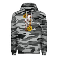 Slate Camo sport baseball  lightning bolt Premium Hoodie - texasbilliewilder