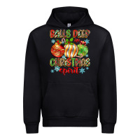 Black balls deep in christmas spirit Urban Hoodie - Zillion Design Studio