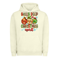 Pigment Pistachio balls deep in christmas spirit Urban Hoodie - Zillion Design Studio