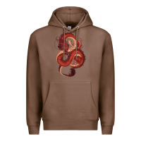 Chestnut red dragon Premium Hoodie - RanaPortraitStore