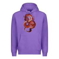 Purple red dragon Premium Hoodie - RanaPortraitStore