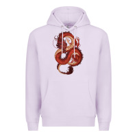 Lilac red dragon Premium Hoodie - RanaPortraitStore