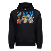 Black mri gnomes Urban Hoodie - Zillion Design Studio
