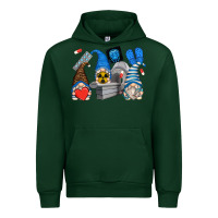 Forest Green mri gnomes Urban Hoodie - Zillion Design Studio
