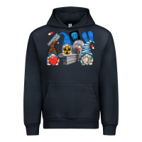 Navy mri gnomes Urban Hoodie - Zillion Design Studio