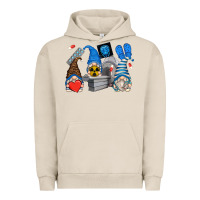 Pigment French Oak mri gnomes Urban Hoodie - Zillion Design Studio