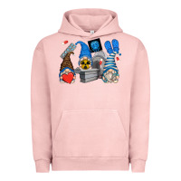 Pigment Salmon mri gnomes Urban Hoodie - Zillion Design Studio