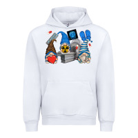 White mri gnomes Urban Hoodie - Zillion Design Studio