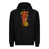 Black sport basketball lightning bolt Premium Hoodie - texasbilliewilder
