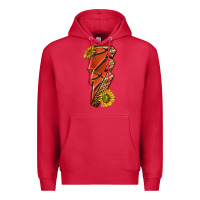 Cardinal sport basketball lightning bolt Premium Hoodie - texasbilliewilder