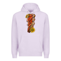 Lilac sport basketball lightning bolt Premium Hoodie - texasbilliewilder