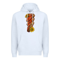 White sport basketball lightning bolt Premium Hoodie - texasbilliewilder