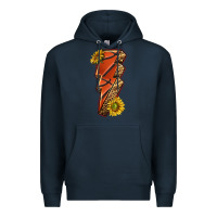 Navy sport basketball lightning bolt Premium Hoodie - texasbilliewilder