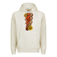 Oatmeal Heather sport basketball lightning bolt Premium Hoodie - texasbilliewilder