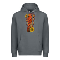 Rock sport basketball lightning bolt Premium Hoodie - texasbilliewilder