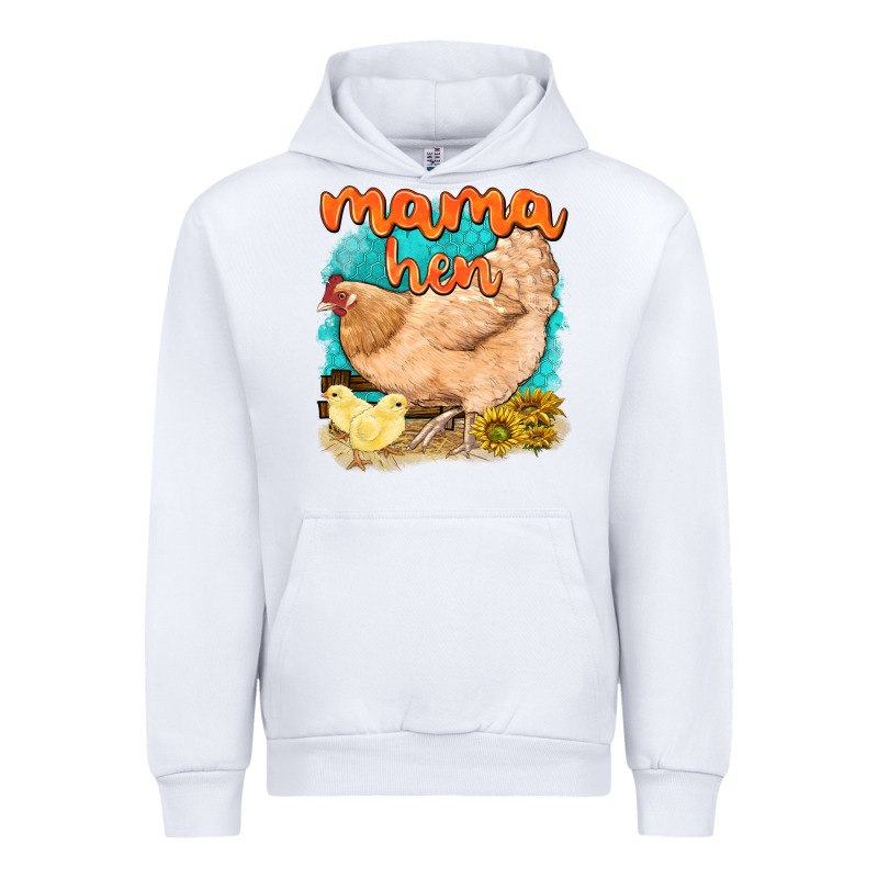 Mama Hen With Sunflowers Urban Hoodie by texasbilliewilder | Teevron
