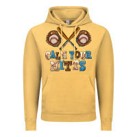 Vintage Mustard calm your mitts Vintage Hoodie - AdoDesignShop
