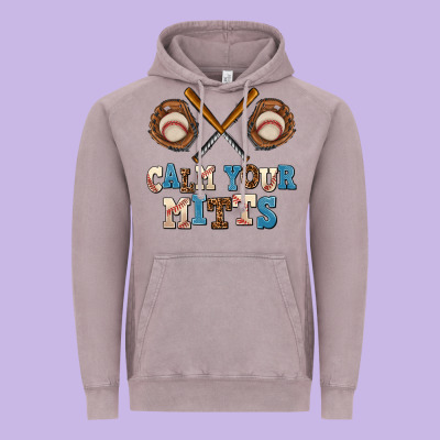 Calm Your Mitts Vintage Hoodie Designed By Adodesignshop