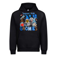 Black scannin' with my gnomies Urban Hoodie - Zillion Design Studio