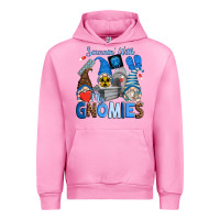 Fuchsia Pink scannin' with my gnomies Urban Hoodie - Zillion Design Studio