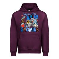 Mauve Wine scannin' with my gnomies Urban Hoodie - Zillion Design Studio