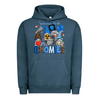 Pigment Midnight Navy scannin' with my gnomies Urban Hoodie - Zillion Design Studio
