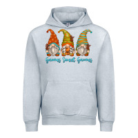 Heather Grey gnomes sweet gnomes Urban Hoodie - Zillion Design Studio