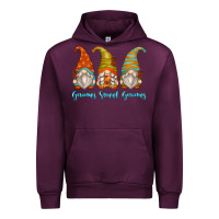 Mauve Wine gnomes sweet gnomes Urban Hoodie - Zillion Design Studio