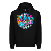 Black daddy's girl Premium Hoodie - Zillion Design Studio