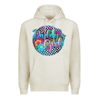 Oatmeal Heather daddy's girl Premium Hoodie - Zillion Design Studio