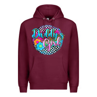 Burgundy daddy's girl Premium Hoodie - Zillion Design Studio