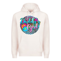 Pale Pink daddy's girl Premium Hoodie - Zillion Design Studio